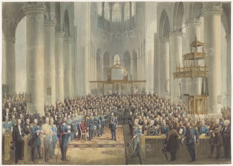 Celebration in honour of the veterans of 1813-1815, 26-27 June 1865, (1865). Creator: Anon.
