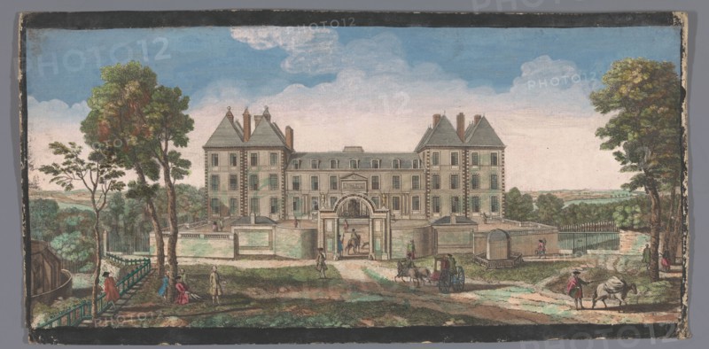 View of the Château de Saint-Maur, 1700-1799. Creators: Anon, Jacques Rigaud.
