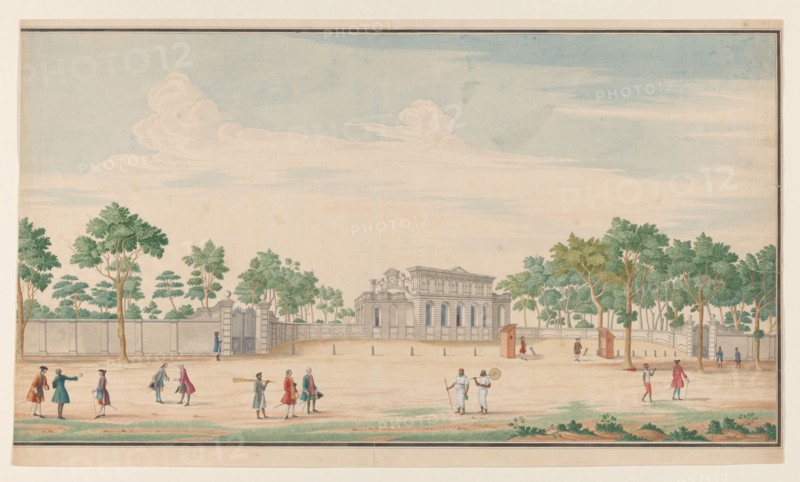The Uytlught Country House, Colombo, c.1750. Creator: B. van Lier.