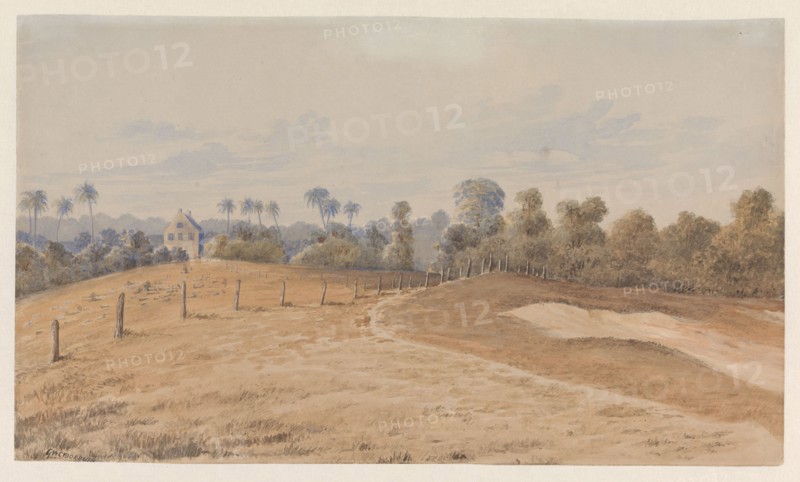 Jodensavanne, 1860. Creator: Gerard Voorduin.