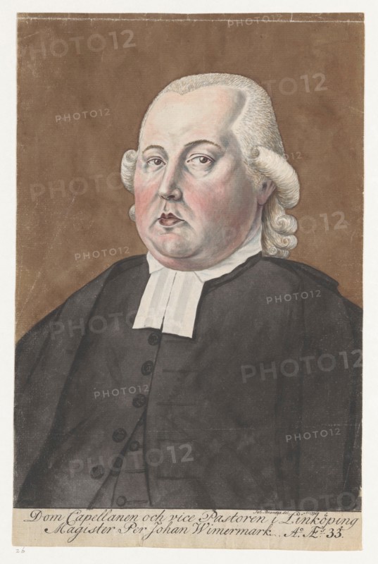 Portrait of Per Johan Wimermark, 1796.  Creator: Jan Brandes.