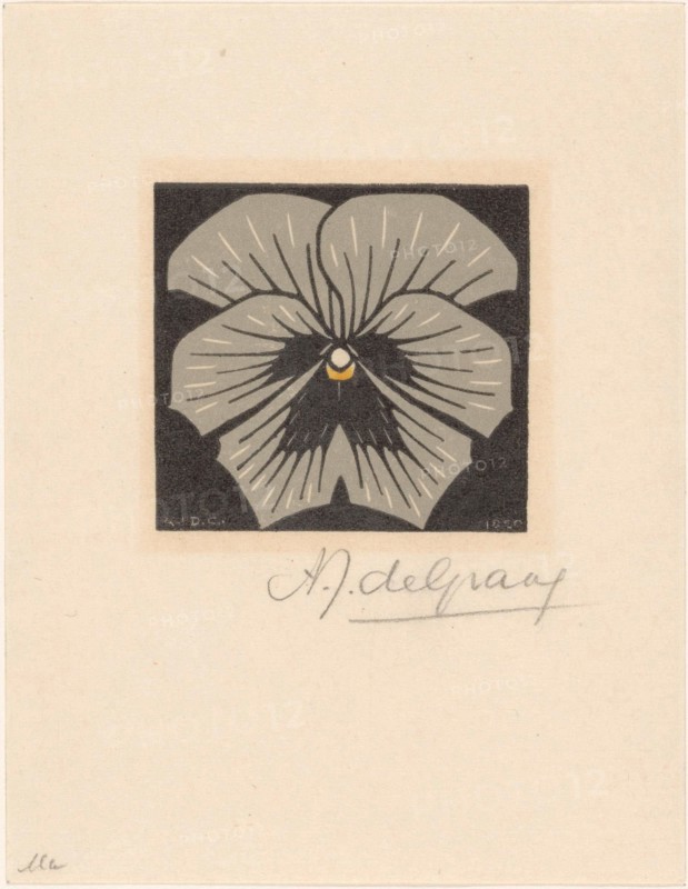 Violet, 1920. Creator: Julie de Graag.