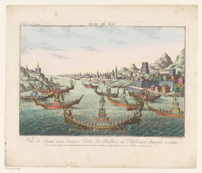 View of Thailand, 1755-1779. Creator: Franz Xavier Habermann.