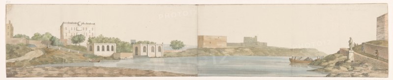 View of St Julian's bay on the island of Malta, 1778. Creator: Louis Ducros.