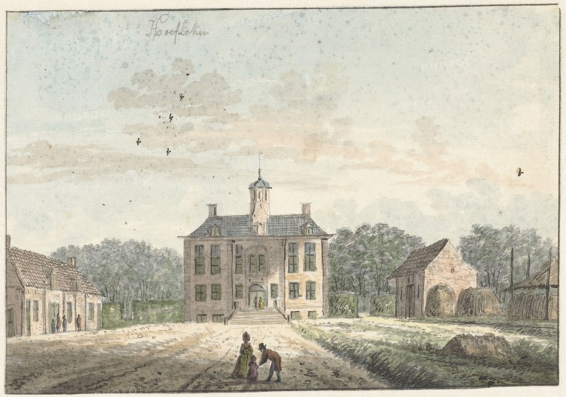 House in Hoevelaken, 1731-1784. Creators: Cornelis Pronk, Hendrik Spilman.