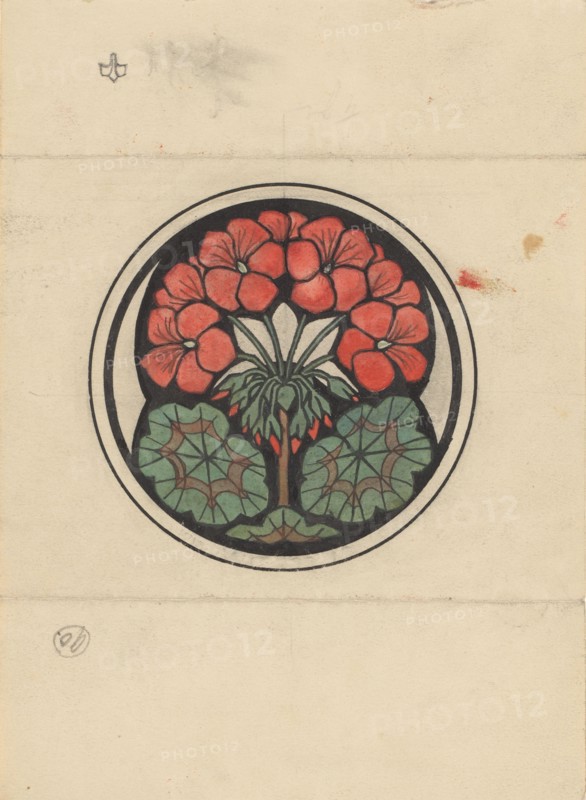 Geranium, 1887-1924. Creator: Julie de Graag.