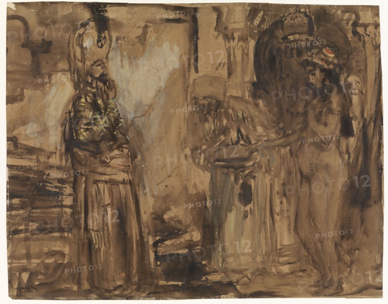Slave trader, 1877-1919. Creator: Marius Bauer.