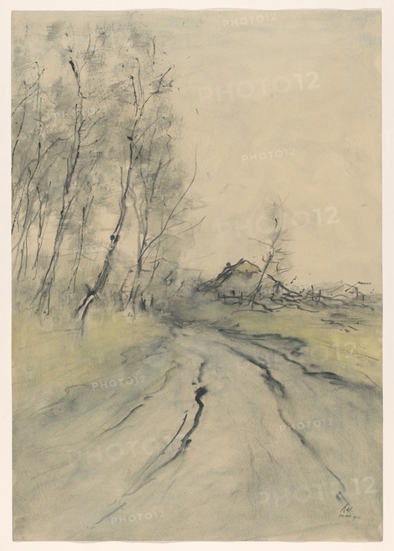 Country road, 1933. Creator: Pieter H.J.J. Ras.