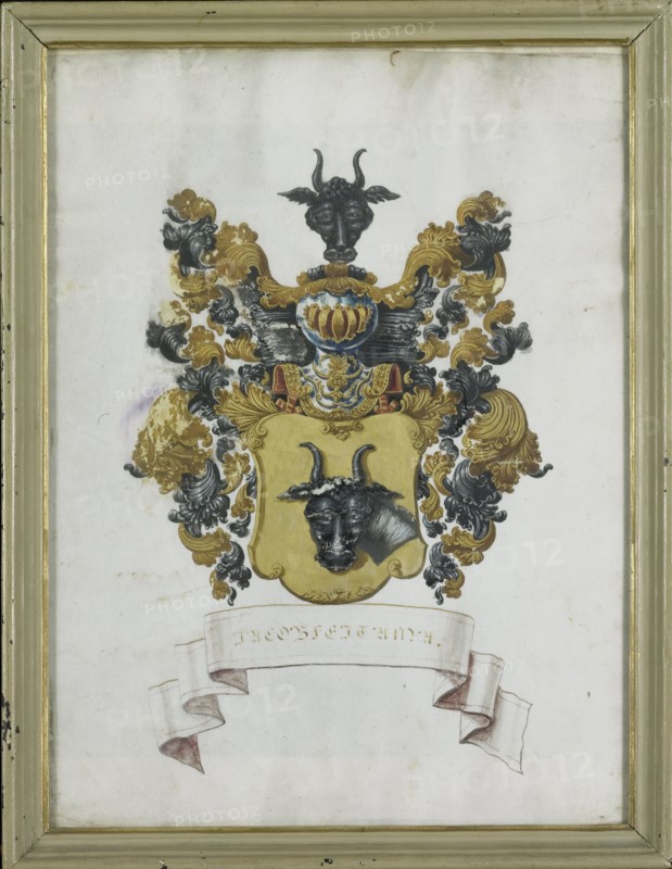 The coat of arms of Jacob Feitama II (1698-1774), 1725-1774. Creator: Anon.