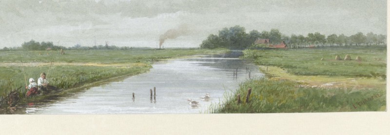 View of Huis de Vraag, 1882. Creator: Louis Chantal.