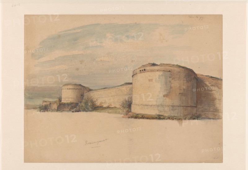 Haet ende Nijd and  De Vijf Koppen (The Five Heads) roundels on the Zwanengracht in..., 1825-1899. Creator: Alexander Schaepkens.