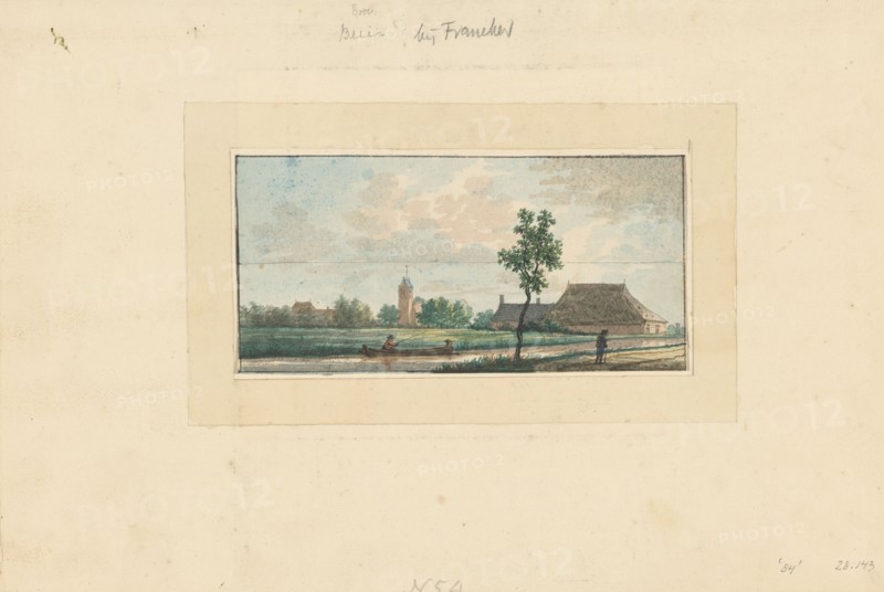 View of Boer, at Franeker, 1700-1800. Creator: Anon.