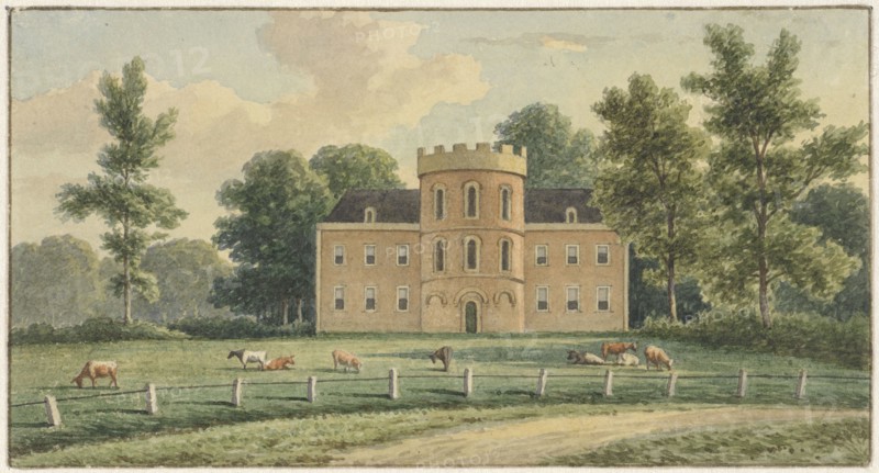 The house De Wildenborch, near Lochem, 1825-1879. Creator: Christianus Hendricus Hein.