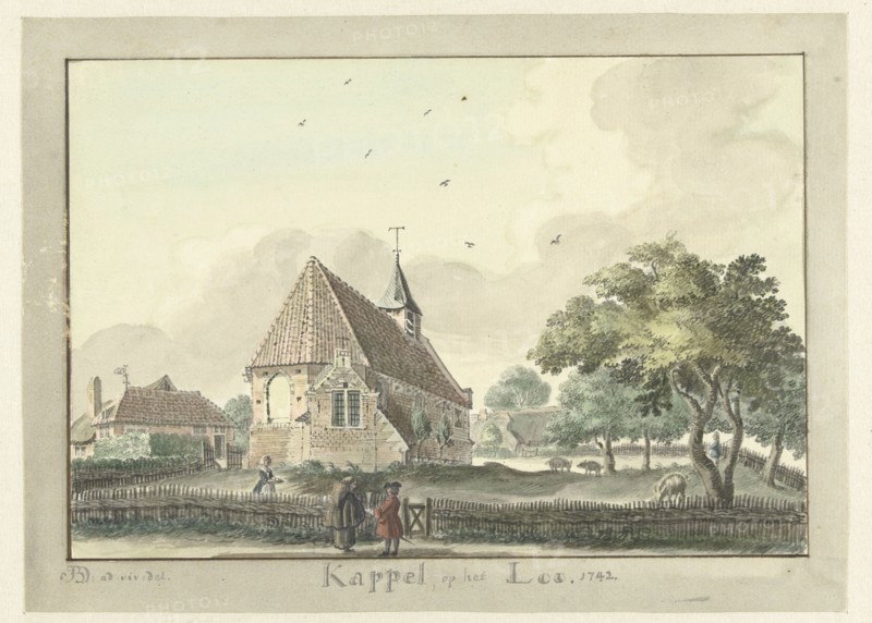 Chapel at Het Loo, 1742. Creator: Jan de Beyer.