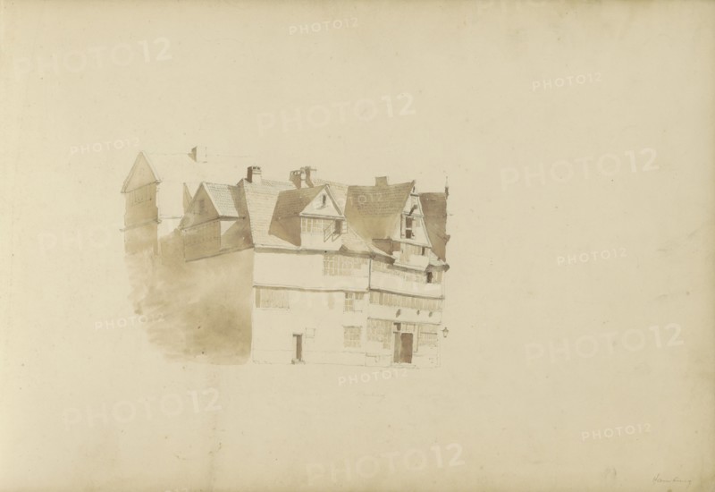 Houses in Hamburg, 1820-1896. Creator: Kasparus Karsen.