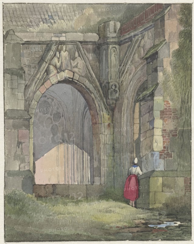 Church door, 1822-1880. Creator: Reinier Craeyvanger.