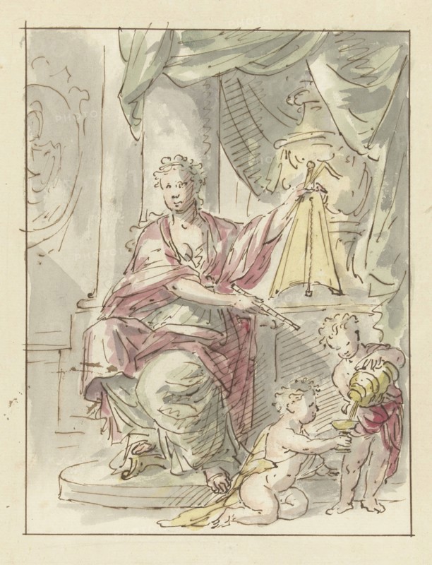 The Temperance, 1677-1755. Creator: Elias van Nijmegen.