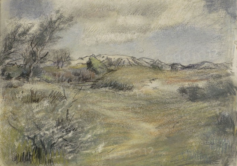 Dune landscape, 1881-1927. Creator: Johan Antonie de Jonge.