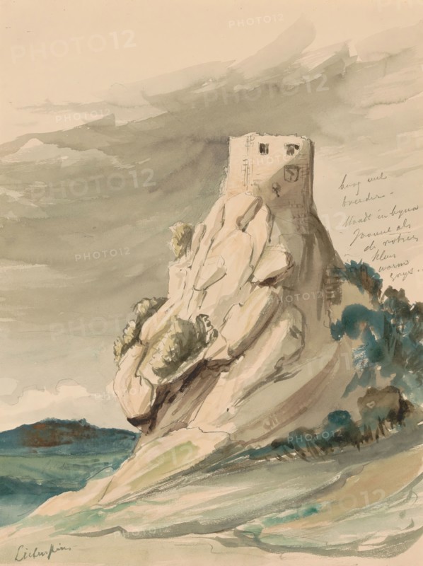Liebenstein Castle, 1840-1845. Creator: Johannes Tavenraat.