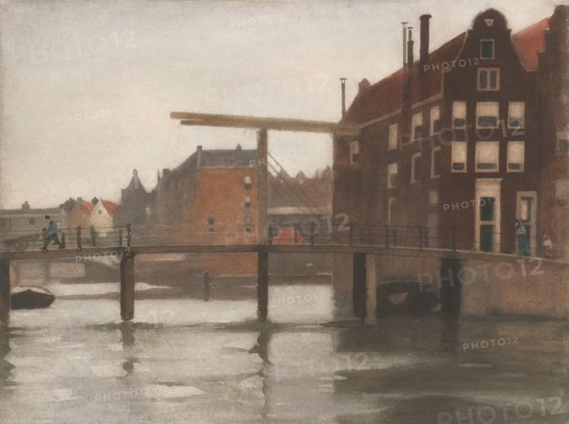 View of Uilenburg in Amsterdam, 1870-1923. Creator: Willem Witsen.