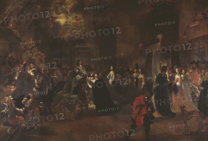 Queen Hedvig Eleonora's wedding night. Creator: Unknown.