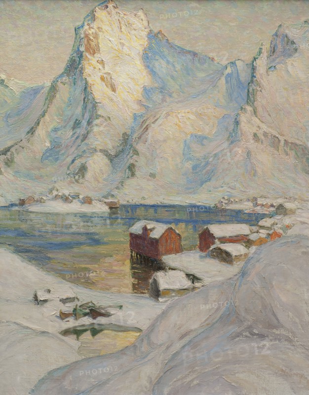An Arctic Spring Day. Study from North Norway, c1900s. Creator: Anna Katarina Boberg.