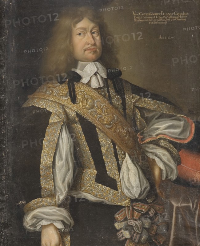 Portrait of Ernest Günther, Duke of Schleswig-Holstein-Sonderburg-Augustenburg, 1650. Creator: Anon.