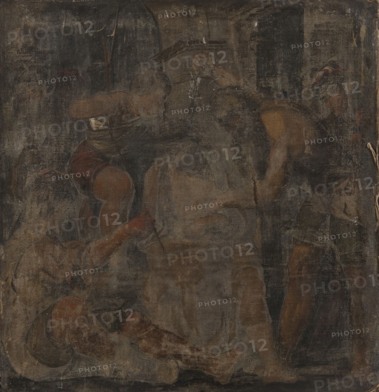 Christ with the crown of thorns, mid-16th century. Creator: Callisto Piazza.