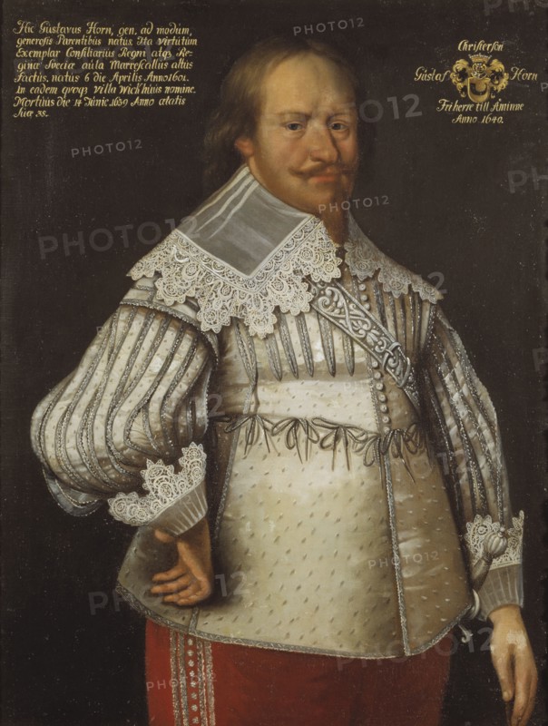 Gustaf Christerson Horn of Åminne, 1601-1639, 1640. Creator: Jacob Heinrich Elbfas.