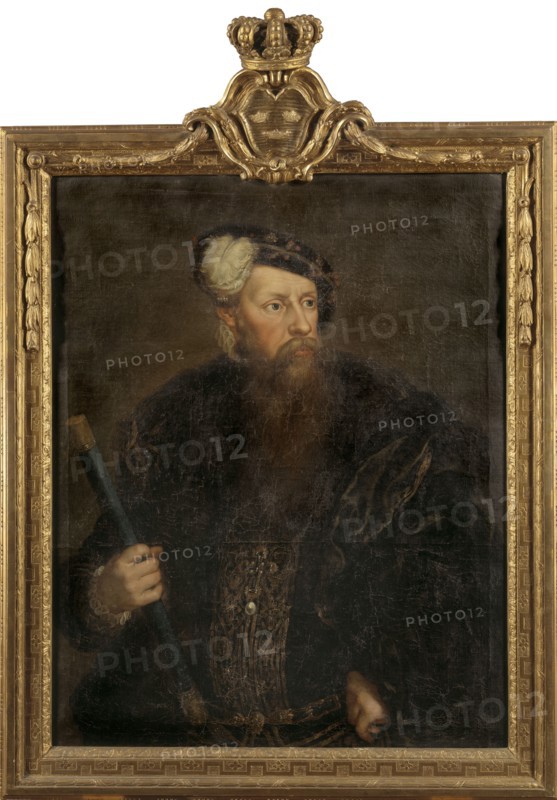 Gustav Vasa (1496-1560), King of Sweden, c.1768. Creator: Lorens Pasch the Younger.