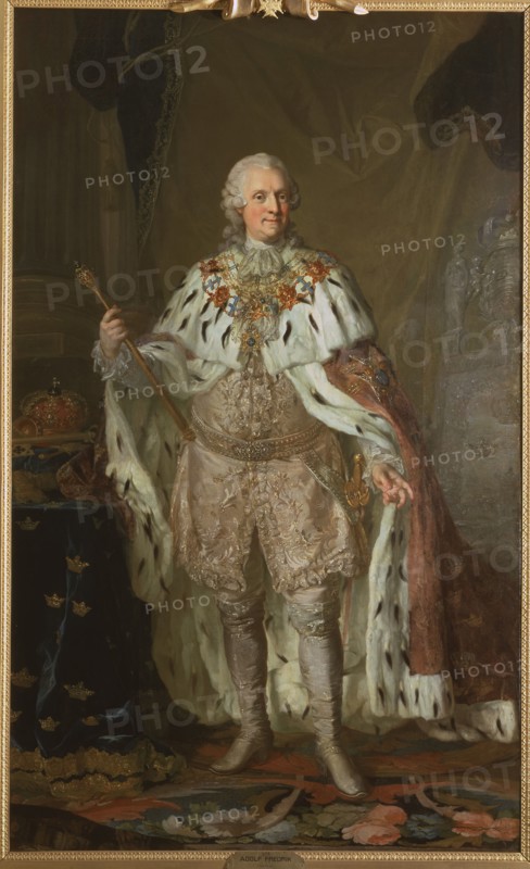 Adolf Fredrik, 1710-1771, King of Sweden, Duke of Holstein-Gottorp, late 18th-early 19th century. Creator: Lorens Pasch the Younger.
