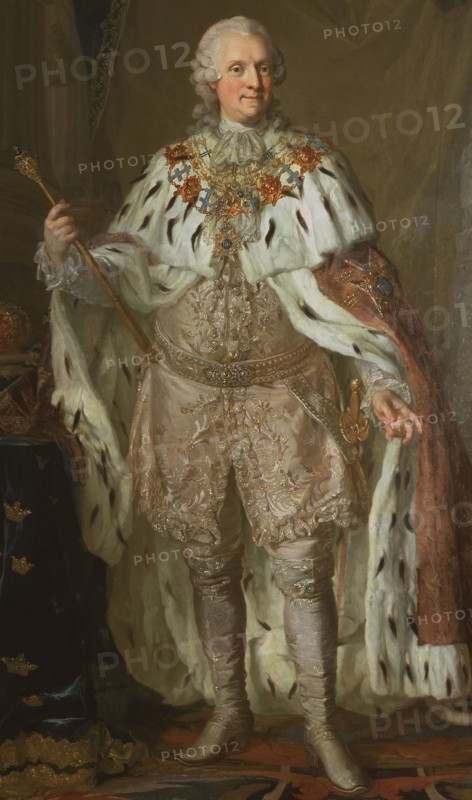 Adolf Fredrik, 1710-1771, King of Sweden, Duke of Holstein-Gottorp, late 18th-early 19th century. Creator: Lorens Pasch the Younger.