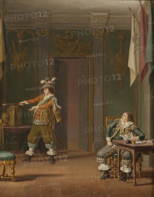 Gustaf Mauritz Armfelt and Carl Adam Wrangel of Adinal, c18th century. Creator: Per Hillestrom.