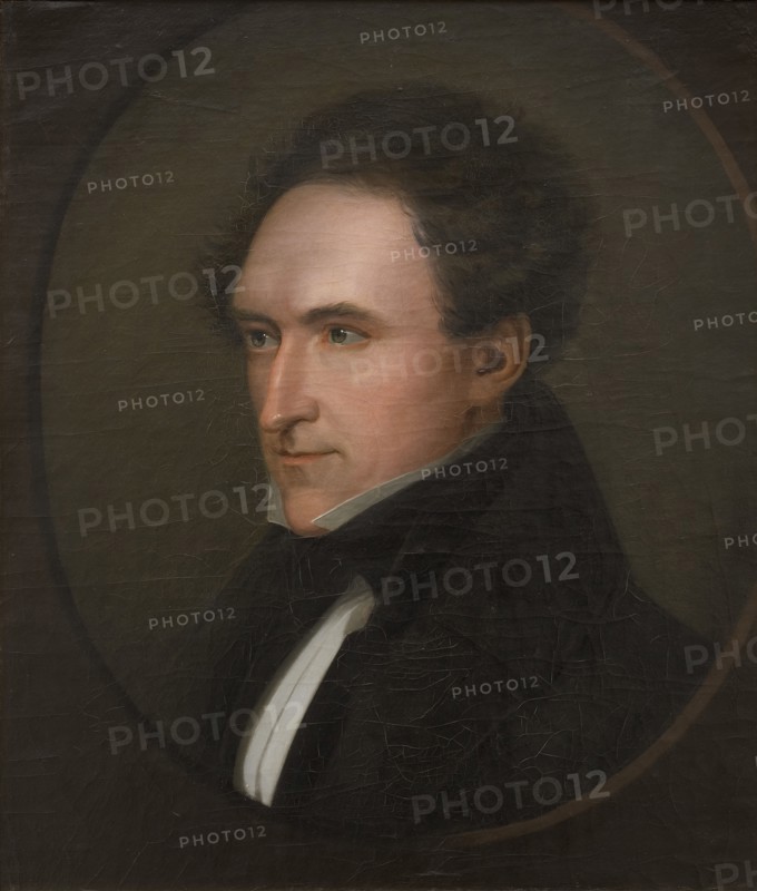 Carl Jonas Ludvig Love Almquist (1793-1866), writer, mid-late 19th century. Creator: Johan Gustaf Köhler.
