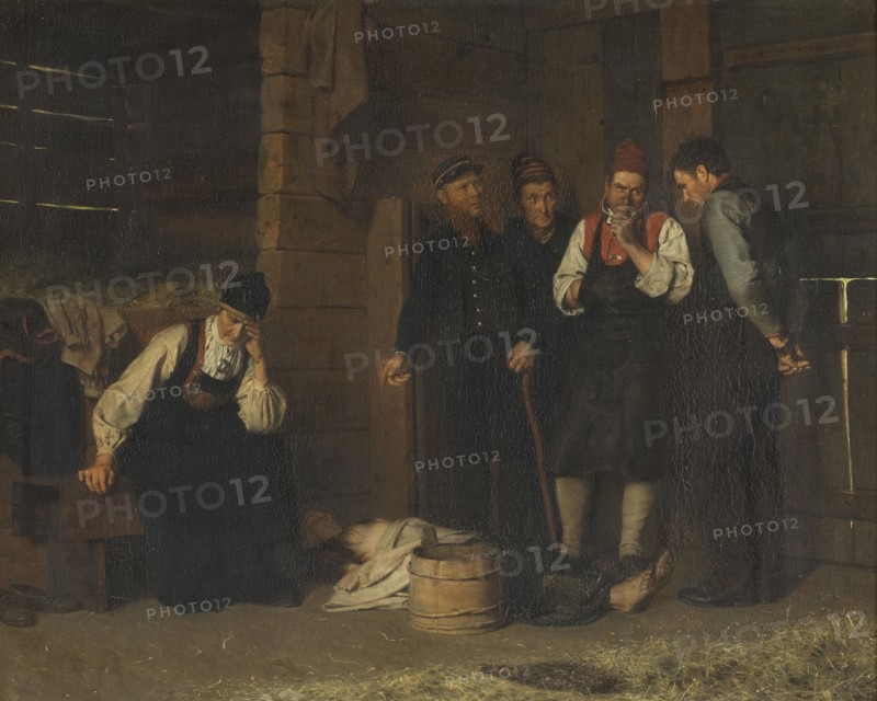 Confrontation, 1878. Creator: Carl Frederik Sundt-Hansen.