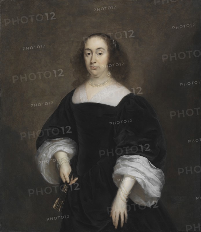 Elisabeth Vivien, married Parmentier. Creator: Cornelis Janssens van Ceulen.