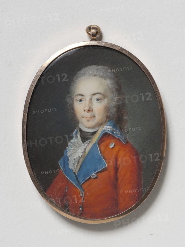 An Unknown Officer, late 18th-early 19th century. Creator: Cornelius Hoyer.