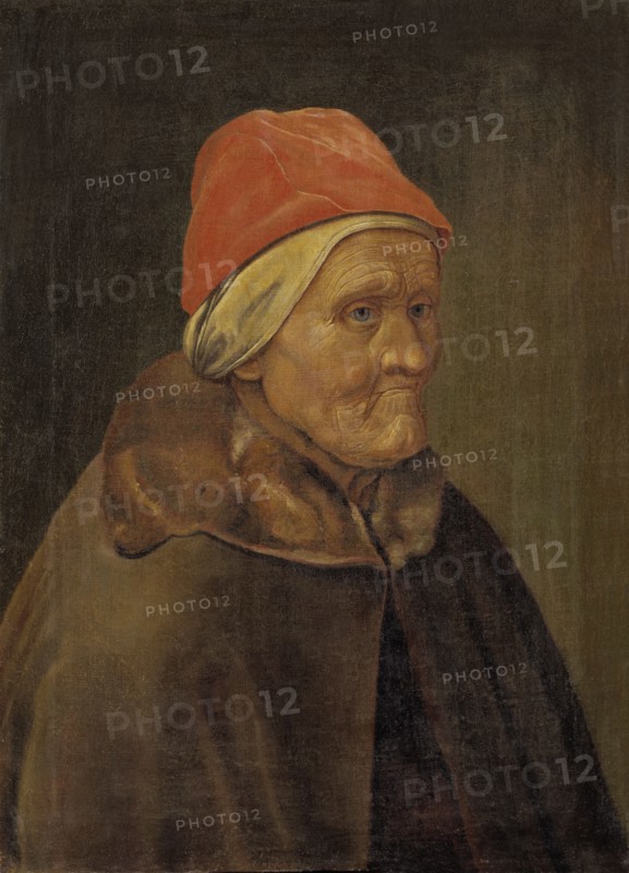 Old woman, 1709. Creator: Erik Larsson Sparre.