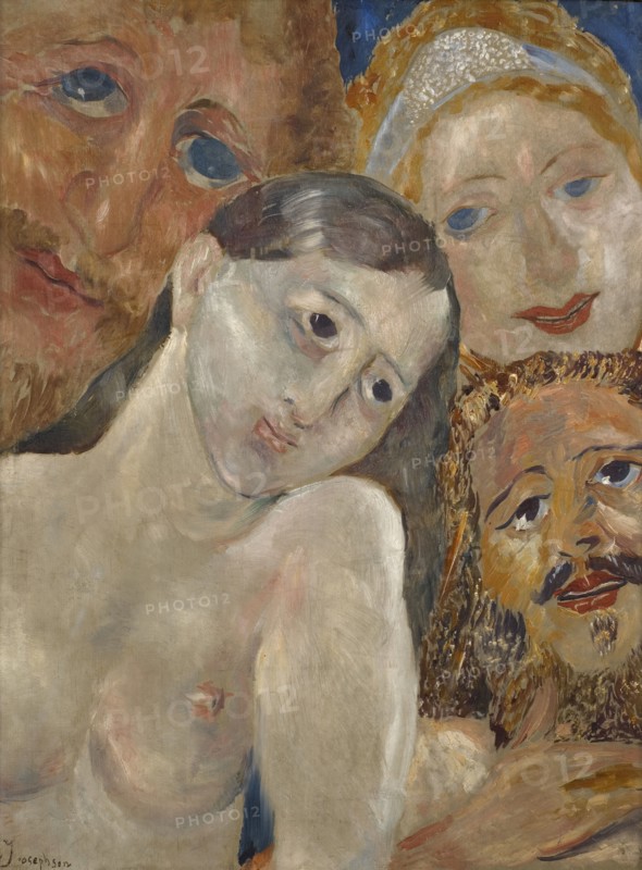 Ecstatic Heads. Creator: Ernst Josephson.