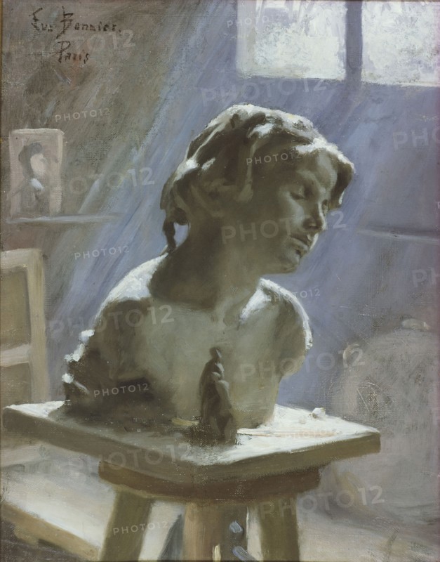 Interior of a Studio in Paris, 1886. Creator: Eva Fredrika Bonnier.