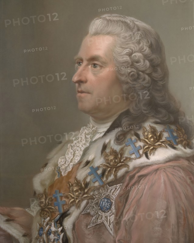 Count Carl Gustaf Tessin - pendant, 1761. Creator: Gustaf Lundberg.