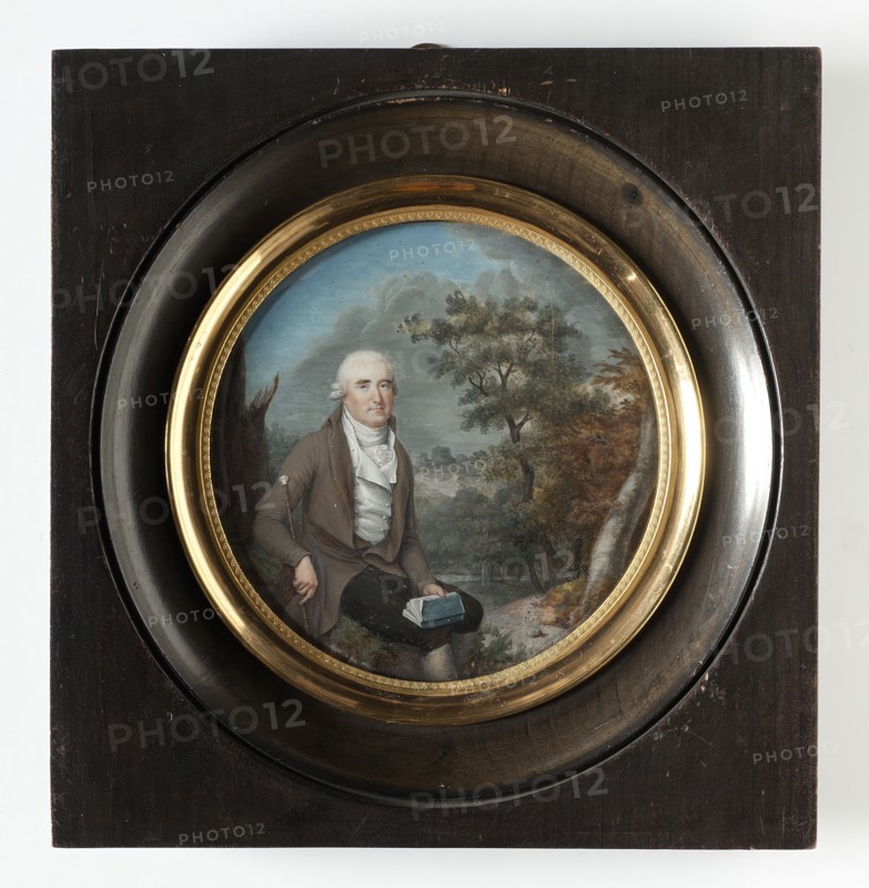 Étienne-Cyprien Renouard de Bussièrre de Roche (1736-1794), marquis, advisor to Louis XVI..., c.1790 Creator: Jeanne-Marie de Surigny.