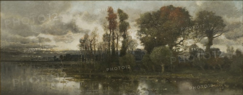 Autumn Landscape near Pavia. Creator: Karl Heffner.