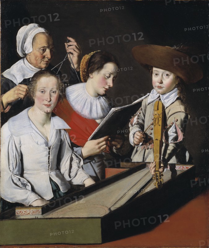 A Musical Party. Creator: Paul la Tarte.
