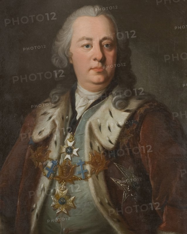 Carl Didrik Ehrenpreus, 1692-1760, count, 1754. Creator: Per Fjellström.