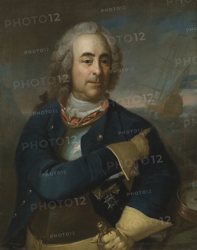 David Anckarloo, 1687-1765, mid-late 18th century. Creator: Per Krafft the Elder.