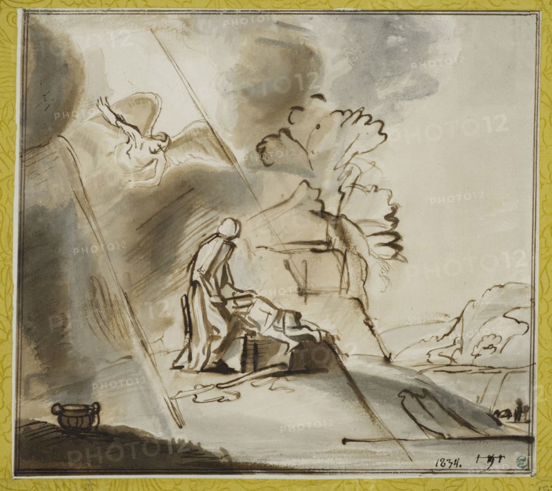 Abraham's sacrifice, c1635. Creator: Rembrandt Harmensz van Rijn.