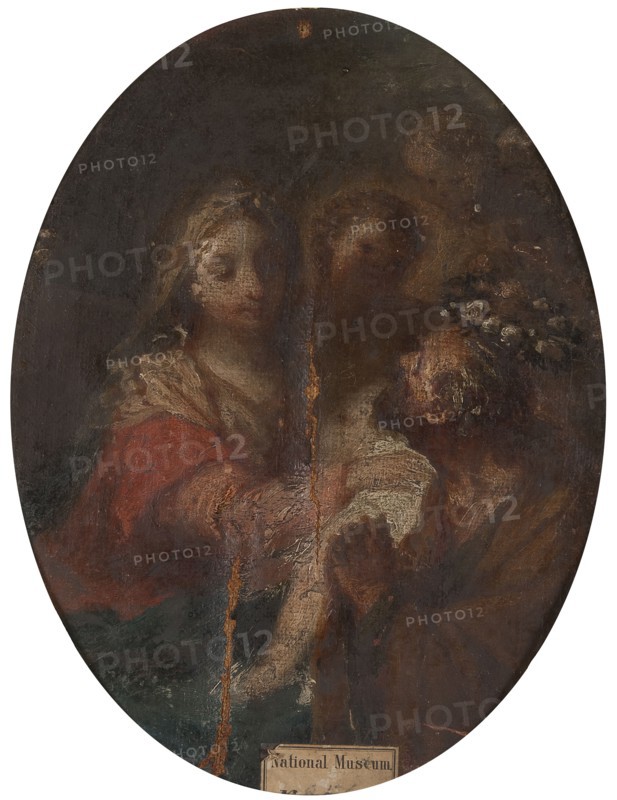 The Holy Family, unknown date. Creator: Anon.