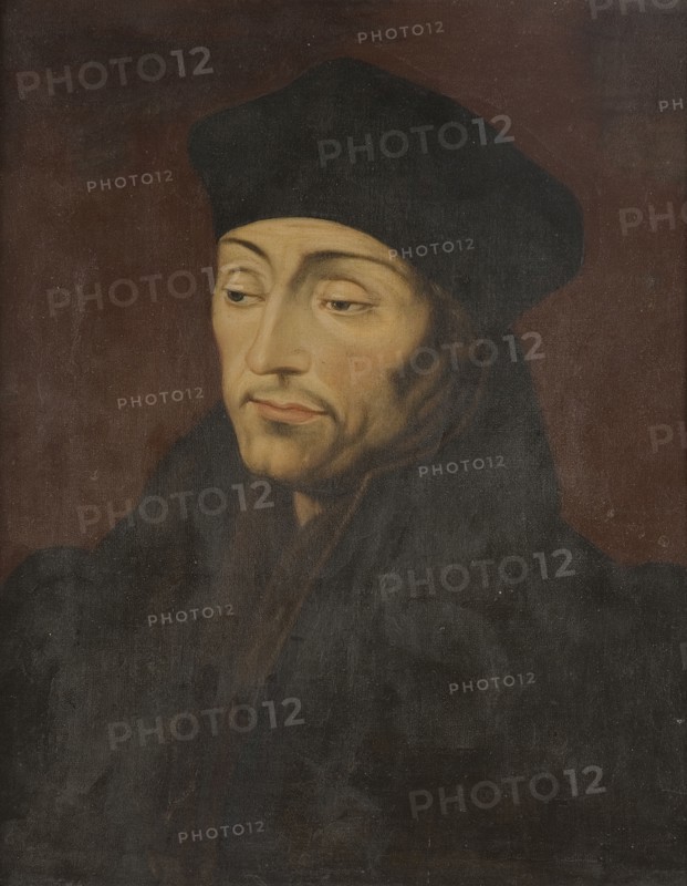 Erasmus Desiderius Rotterdam, ca. 1467-1536, c15th century. Creator: Anon.