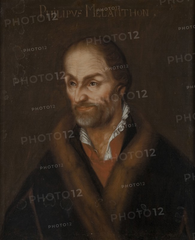 Philip Melanchthon, 1497-1560. Creator: Anon.